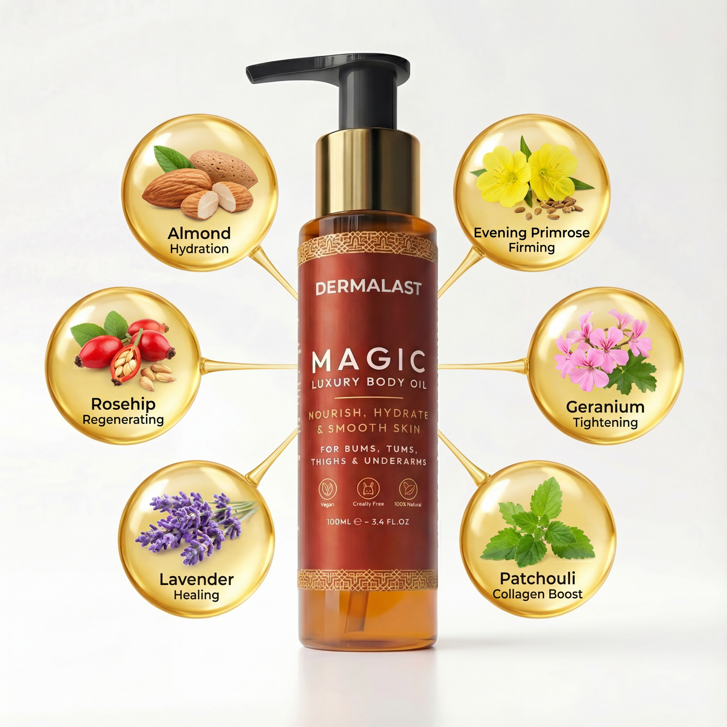 Dermalast - Magic Body Oil